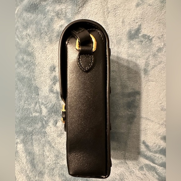 100% Authentic Gucci Boarded Plutone Calfskin Mini Horsebit 1955 Crossbody Bag - Picture 5 of 11